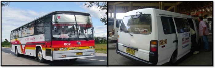 van and bus